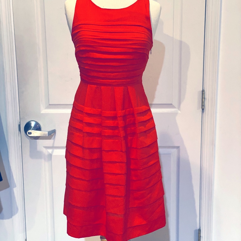 Anthropologie Eva Franco Orange Sundress 👗☀️